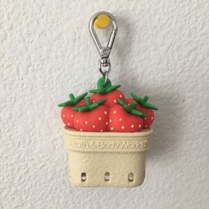 Novelty Strawberry Basket Sanitizer Holder